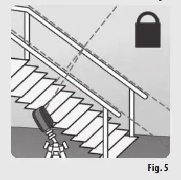 EXTOL PREMIUM 8823306 Cross Line Laser Level- fig 1