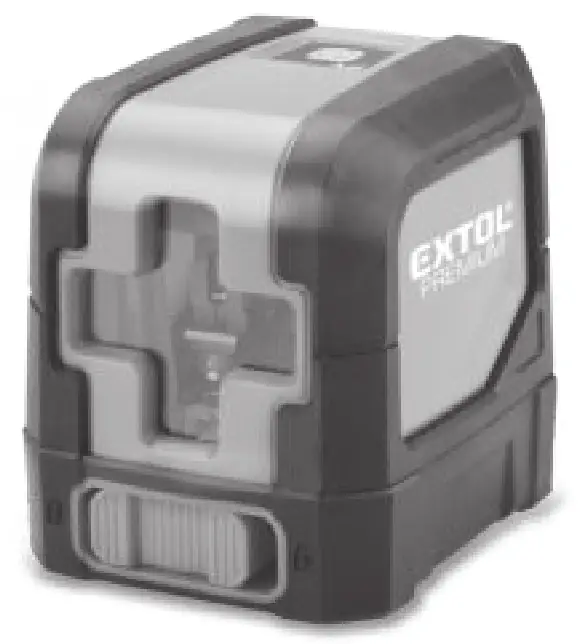 EXTOL PREMIUM 8823306 Cross Line Laser Level