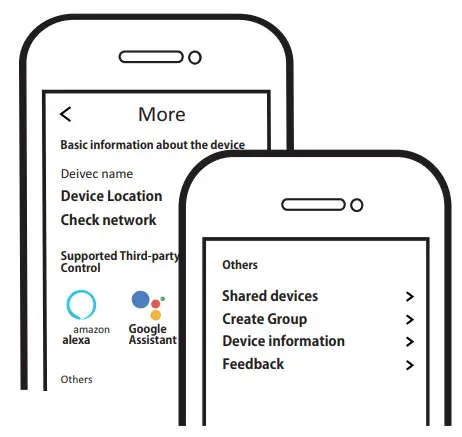 Luminans JP C37SWB WiFi E14 LED Bulb - Figure 6