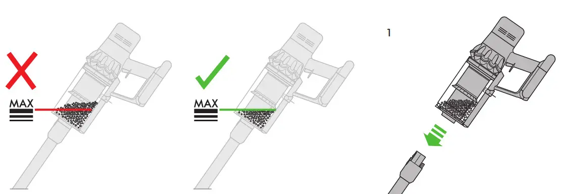 dyson V11 Animal Extra Cordless Vacuum Cleaner - clear bin