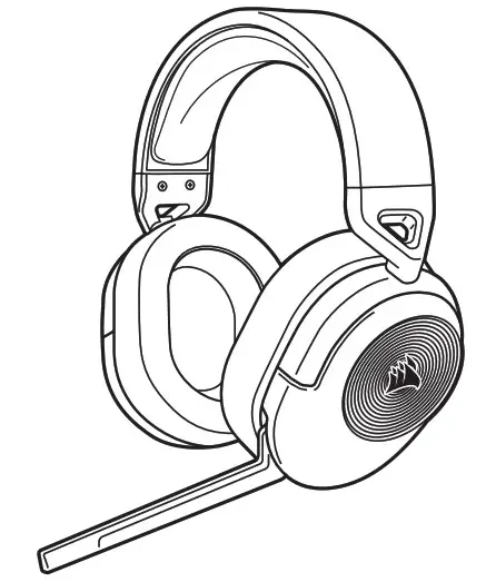 CORSAIR HS55 Gaming Headset - Cover
