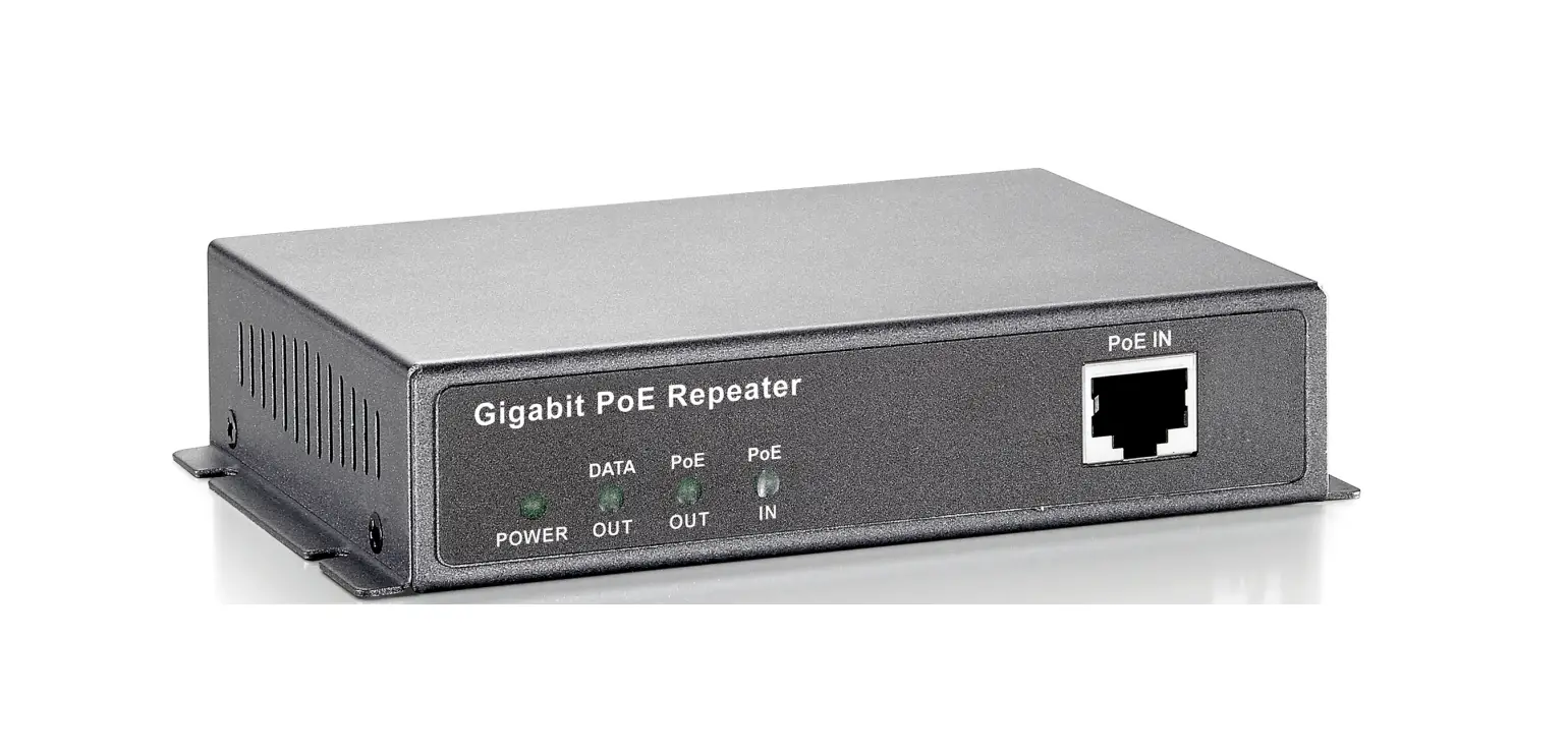 Levelone Por-0120 1-port Rj-45 Gigabit Poe Repeater Owner's Manual