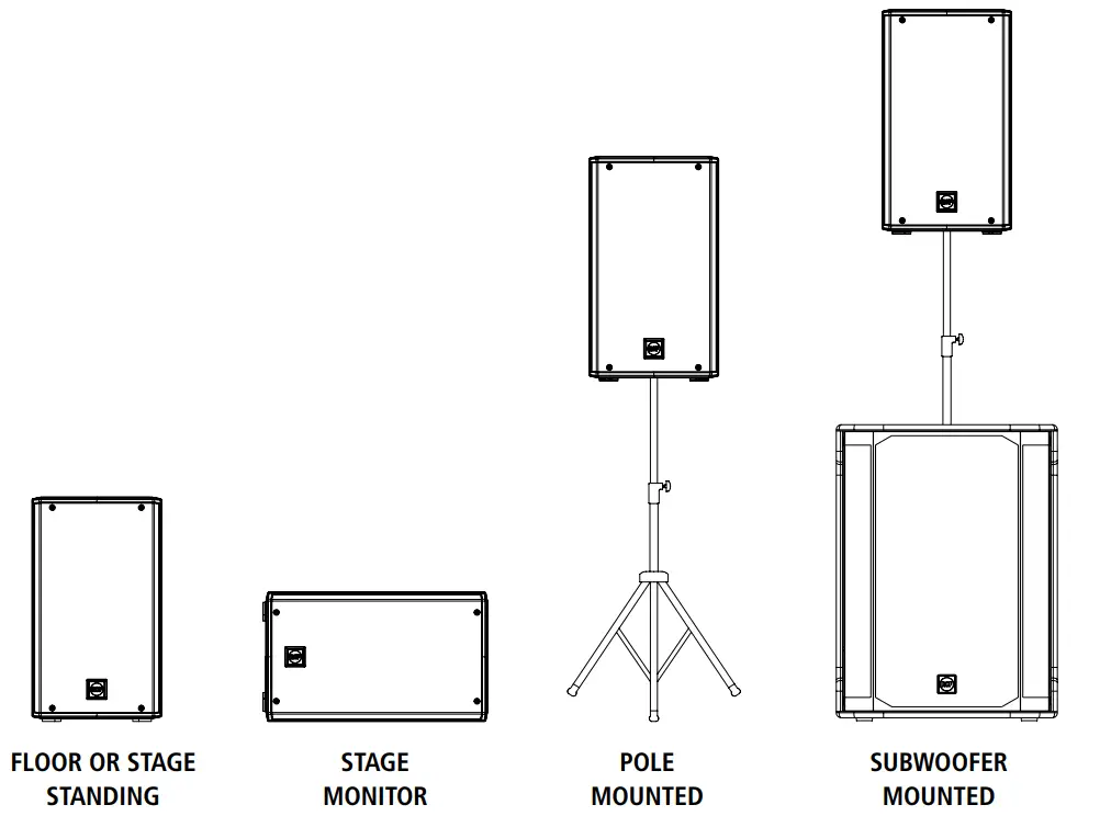 RCF ART Series Professional Active Bluetooth Speakers-fig9