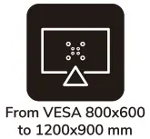Neomounts AWLS 950BL1 Wall Mount - icon1
