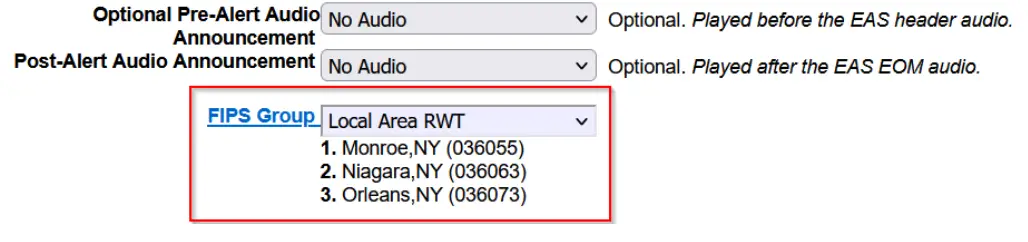 Digital alert systems DASDEC-III Entry Level - FIG 22