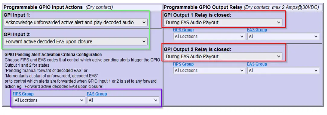 Digital alert systems DASDEC-III Entry Level - FIG 28