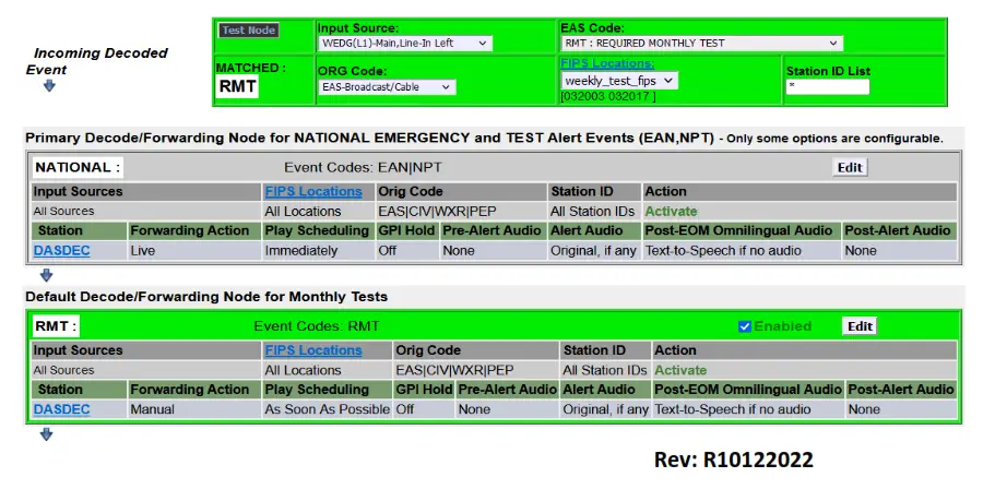 Digital alert systems DASDEC-III Entry Level - FIG19