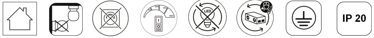 TRIO 641910205 LED ceiling lamp - Icon 1