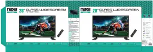 28 Class Widescreen HD Television NT-2800 Datasheet