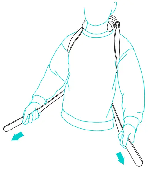 SKG H7 E Neck and Shoulder Massager - Pulling way 5