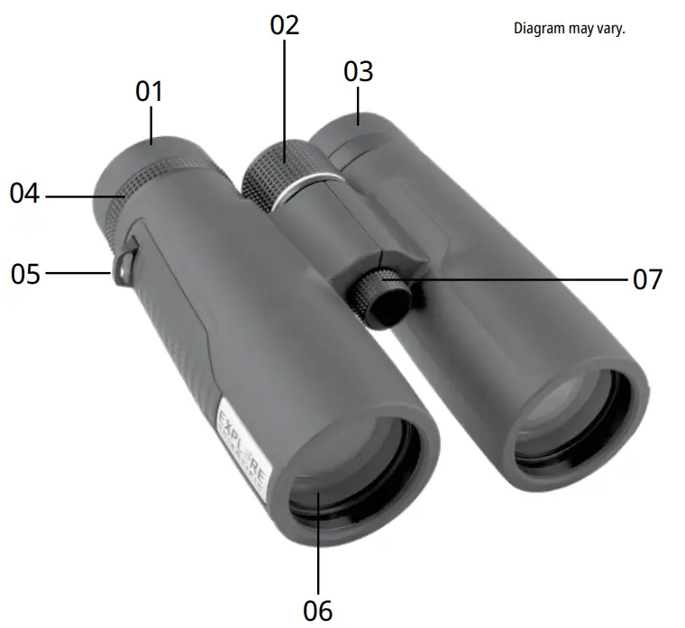 EXPLORE SCIENTIFIC G400 Giant Binoculars - Fig