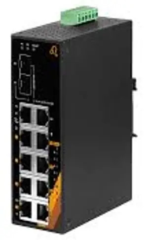 leonton PT2 1002 2C 10 Port Industrial PoE Ethernet Switch-