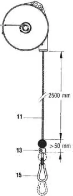 CONDUCTIX wampfler 040871 Spring R 07