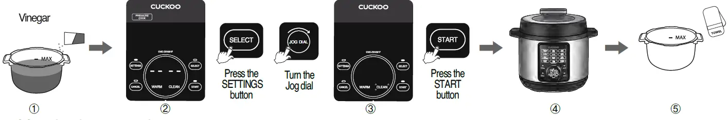 CUCKOO CMC-ZSN601F Multi Pressure Cooker 10