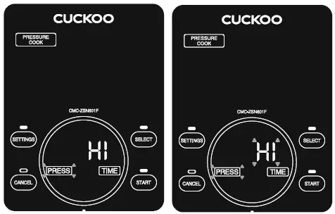 CUCKOO CMC-ZSN601F Multi Pressure Cooker 25