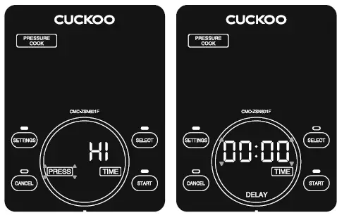 CUCKOO CMC-ZSN601F Multi Pressure Cooker 27