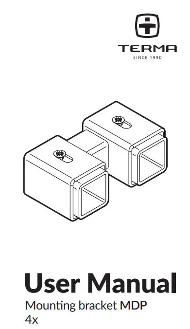 TERMA 2605BTU Warp S Towel Rail User Manual