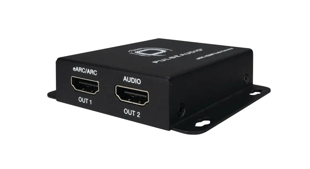 Pulseaudio Pa-earcx Hdmi Audio Extractor With Earc And Arc User Manual