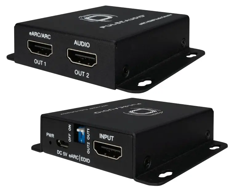 PULSEAUDIO PA-EARCX HDMI Audio Extractor with eARC and ARC