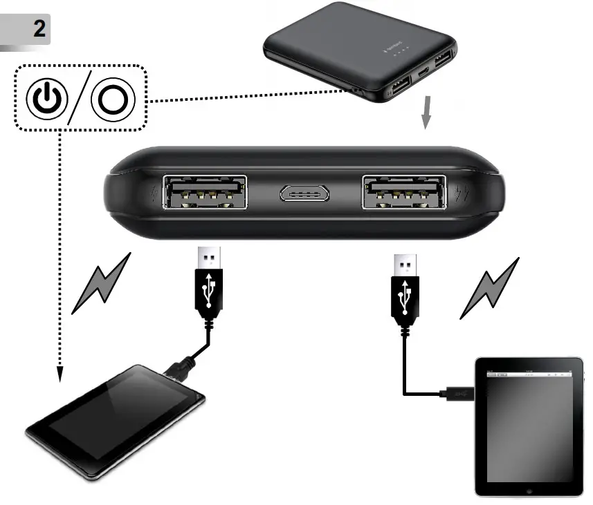 gembird PB05-01 5000 MAH Power Bank - 2