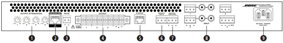 BOSE P4150 PowerSpace Versatile Power Amplifiers-fig4