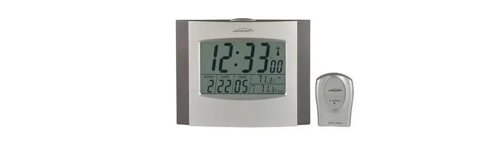 Atomix 75320a1 Radio Controlled Clock User Manual