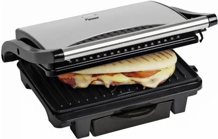bESTRON ASW113S Panini Grill