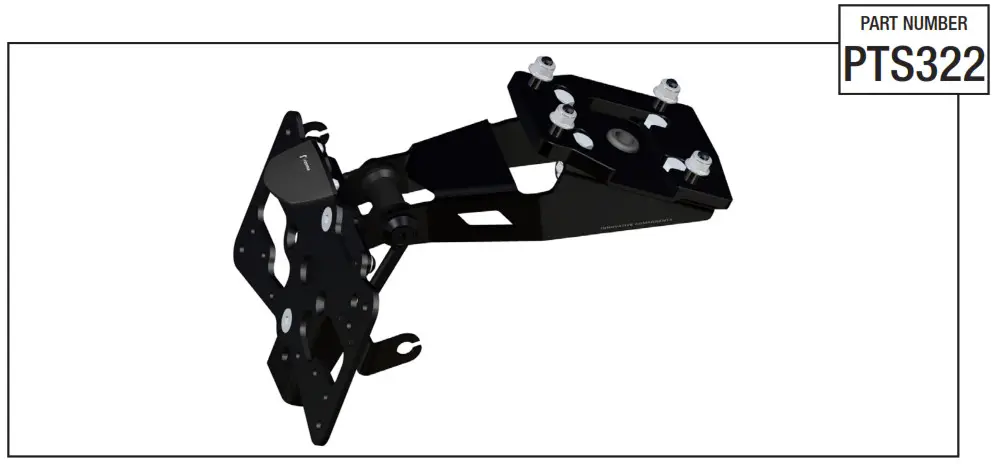 rizoma PTS322 License Plate Holder - 1