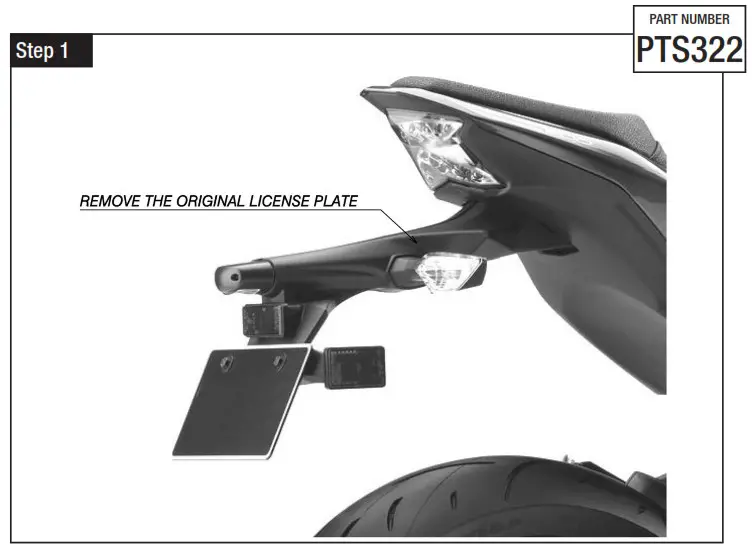 rizoma PTS322 License Plate Holder - 2