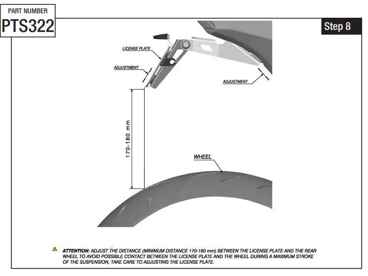 rizoma PTS322 License Plate Holder - 9