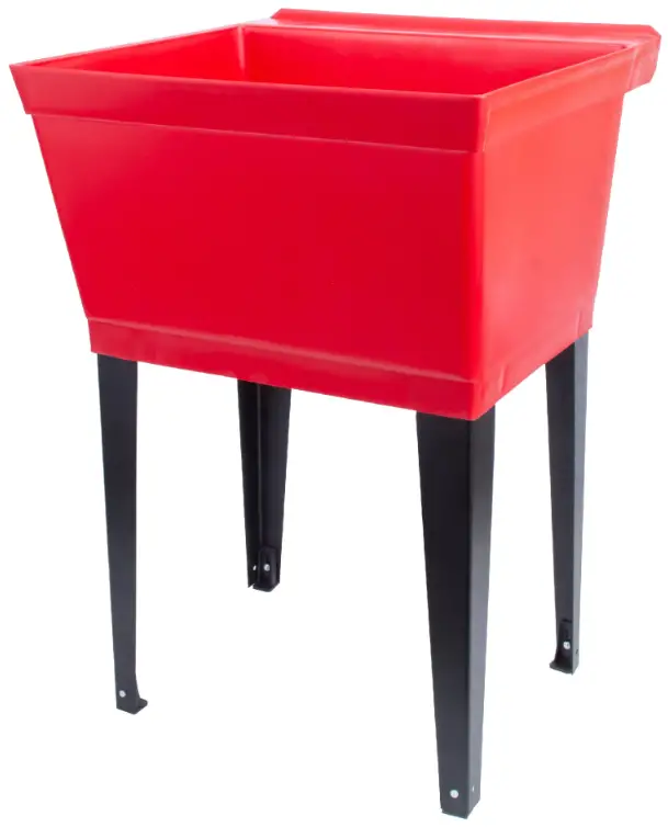 US6502RD 19 Gallon Red Utility Sink