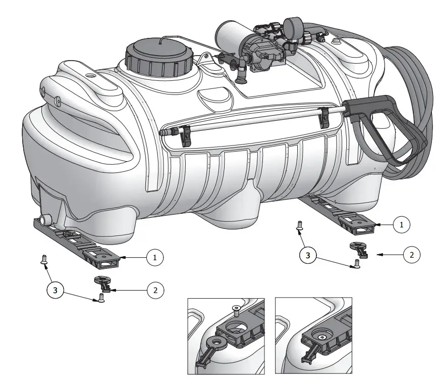 WORKHORSE BK005 5 & 7 Nozzle Boom Kit - AFTER SPRAYING