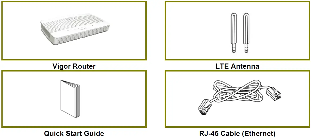 DrayTek VigorLTE 200 Series LTE Router 1