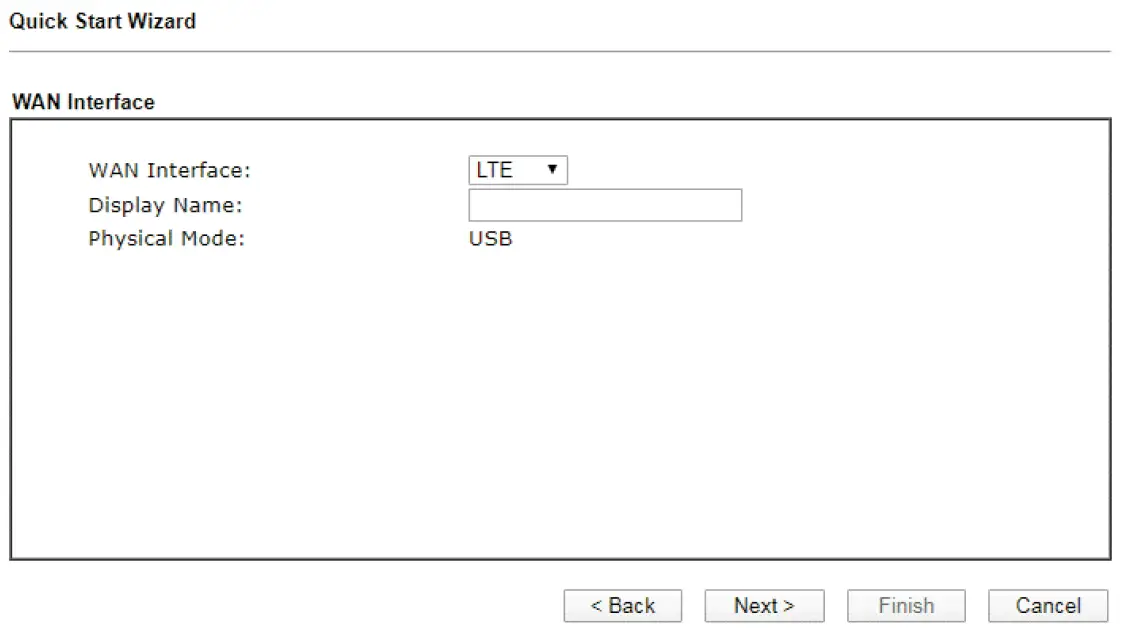 DrayTek VigorLTE 200 Series LTE Router 17