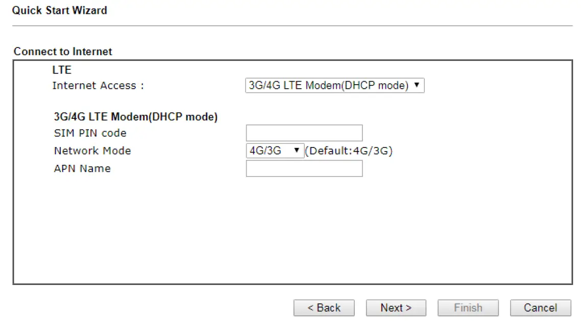 DrayTek VigorLTE 200 Series LTE Router 18