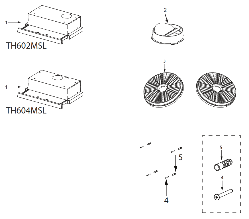 DiLusso TH602MSL Telescopic Hood 600MM - FIG3