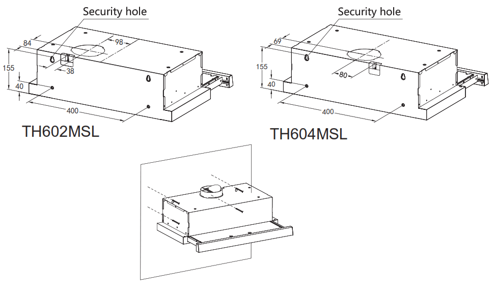 DiLusso TH602MSL Telescopic Hood 600MM - FIG6