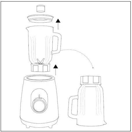 DEFY TB 7802 X Table Blender - Operation 1