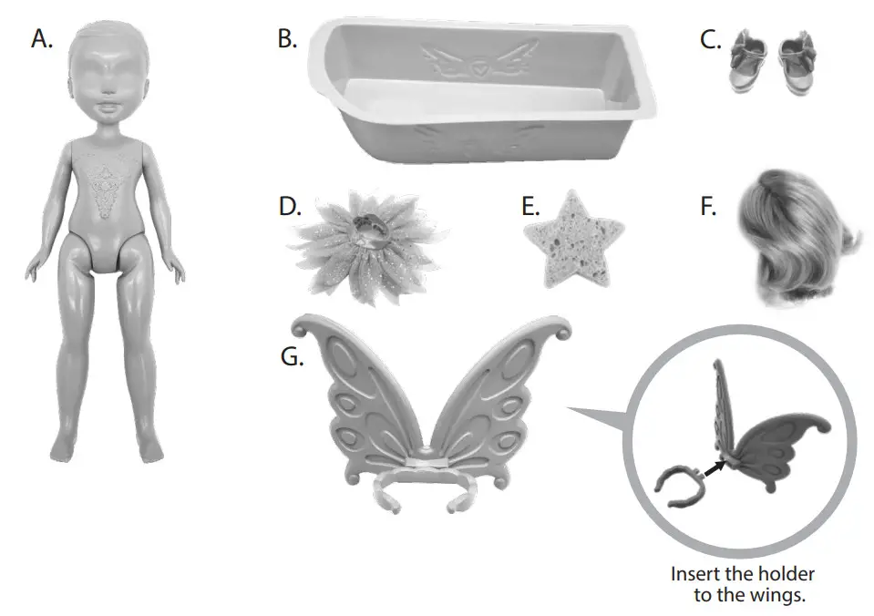 MGA s dream MGA578741 Dream Bella Color Change Surprise Little Fairies-