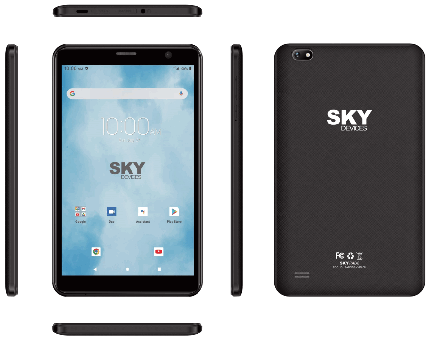 SKY DEVICES SKYPAD 8 Tablet - fig