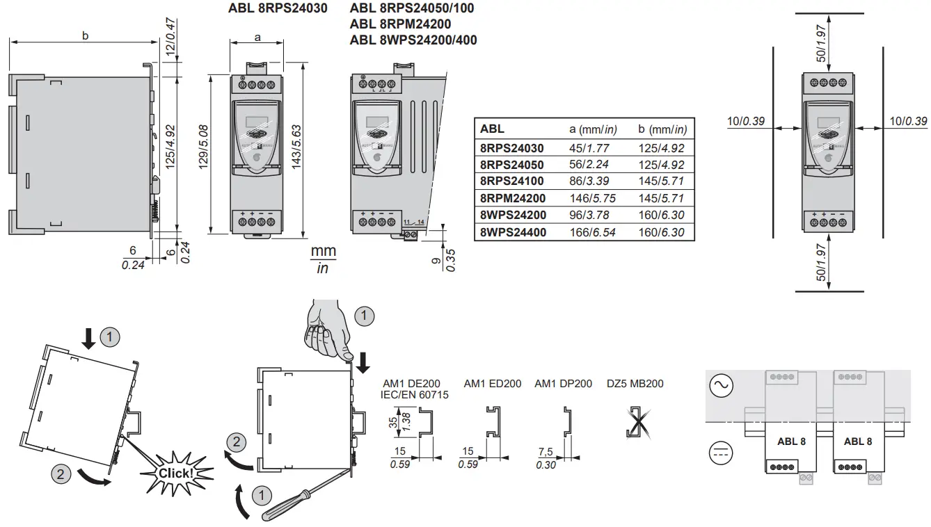 Schneider Electric 8RPM24200 Regulated Switch Power Supply - FIG 7