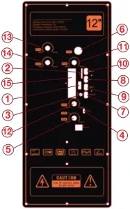 SPK-F222 - CONTROL PANEL