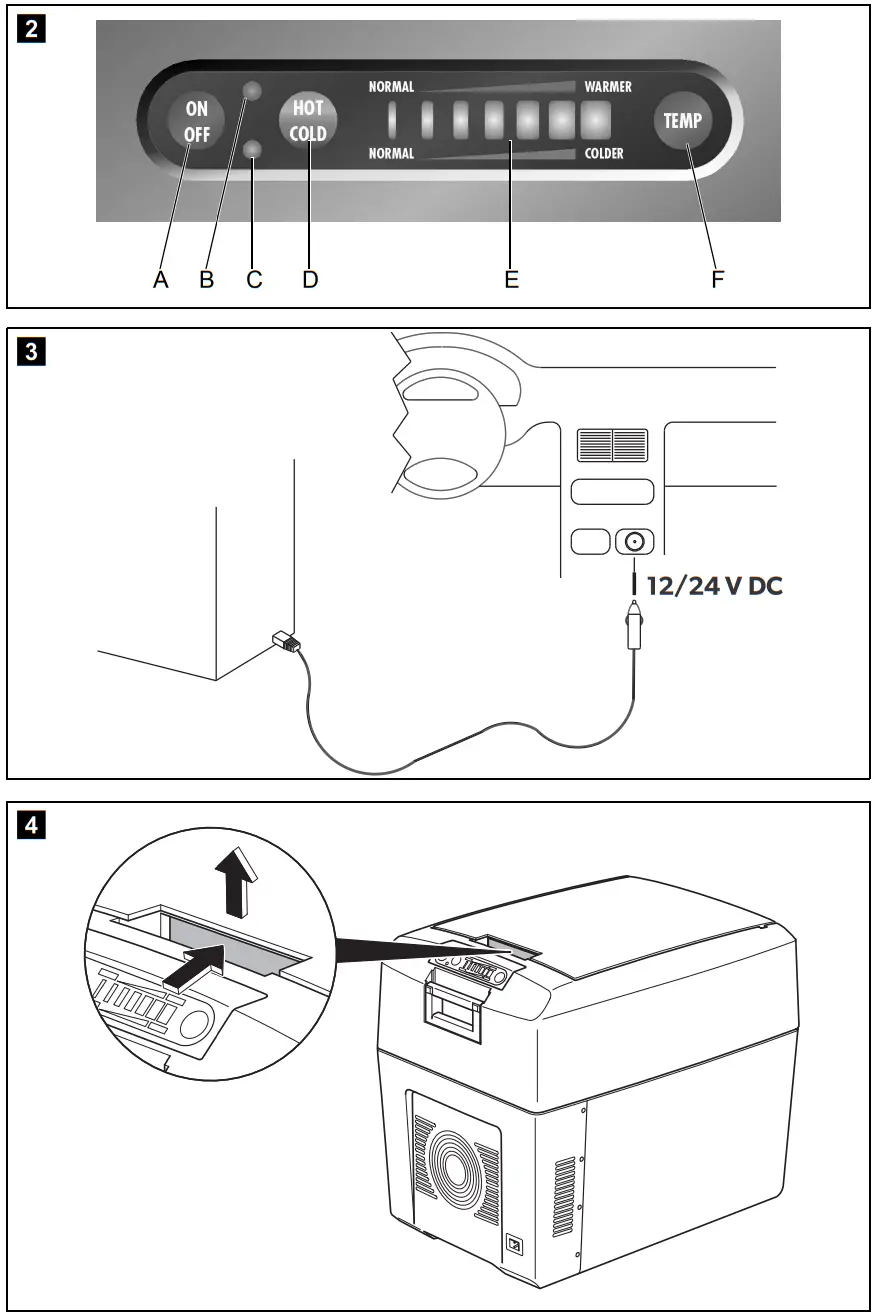 DOMETIC TC14 Thermoelectric Cooler - Figure 2