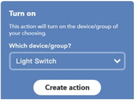 Moes MS-101-16A Wifi Smart Switch - Create an Action