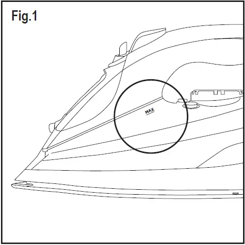 BLACK DECKER BXIR3000E Steam Iron 3000 Ceramic Black User Manual 02