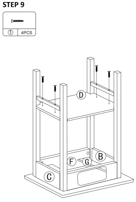 JAXPETY-HG61S1097-2-Tier-Modern-and-Simple-Wooden-End-Table-Nightstand-with-1-Drawer-fig-11