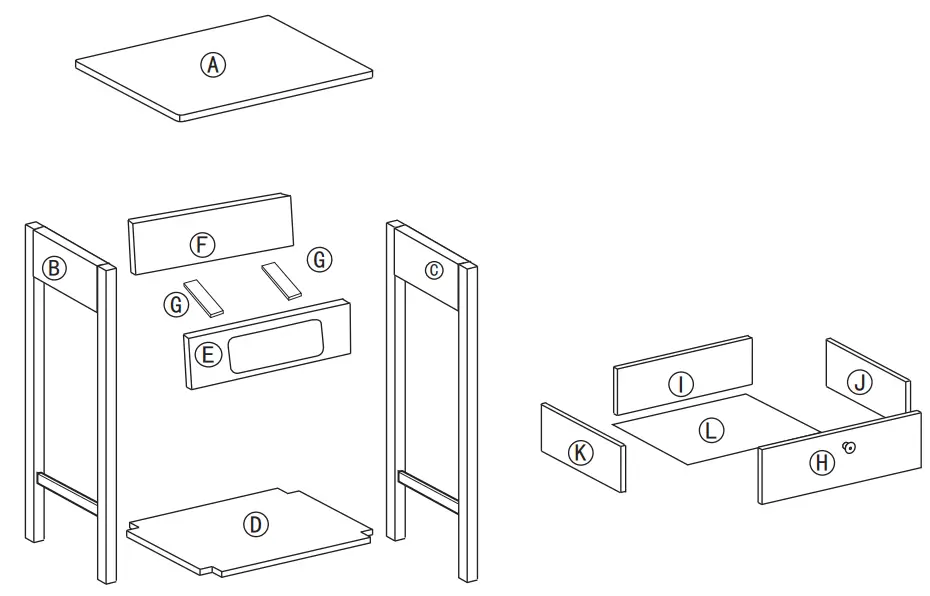 JAXPETY-HG61S1097-2-Tier-Modern-and-Simple-Wooden-End-Table-Nightstand-with-1-Drawer-fig-3