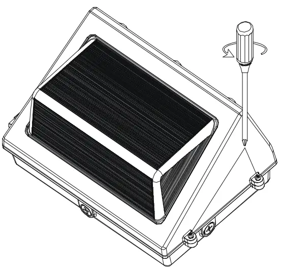 Simply Retrofits LED Wall Pack Light - Use Screwdriver