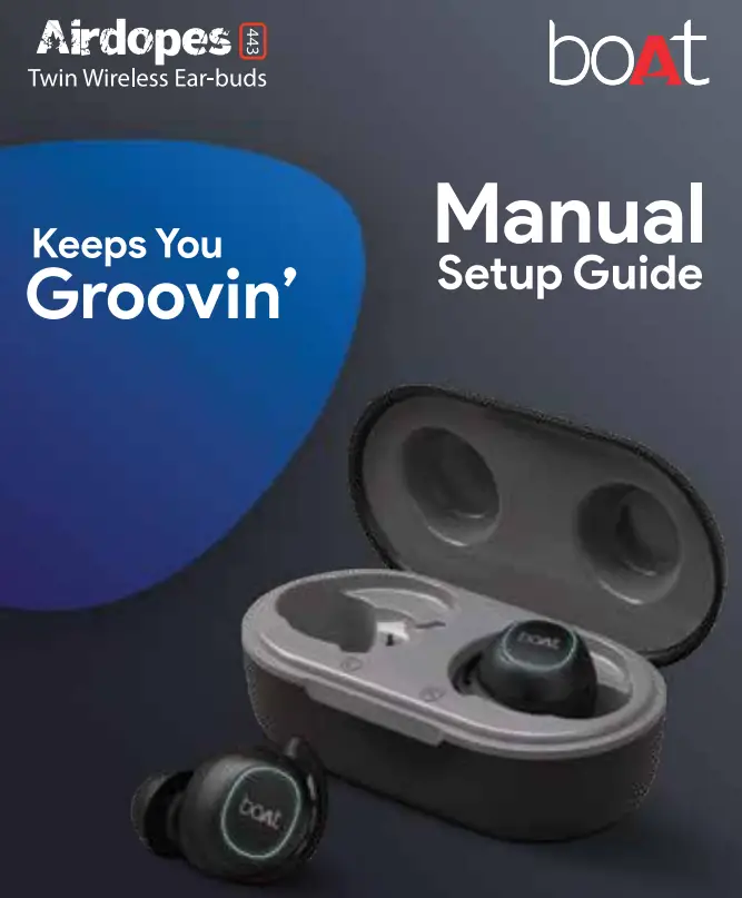 boAt Airdopes 443 Twin Wireless Earbuds