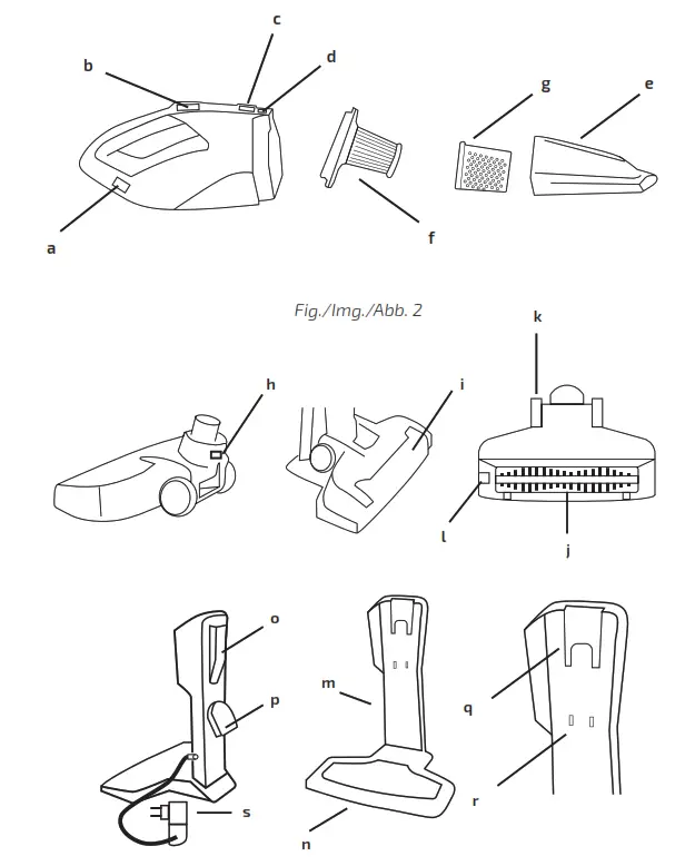 cecotec Popstar 2900 Ergoflex Aspirador Vertical 3 - Fig 2
